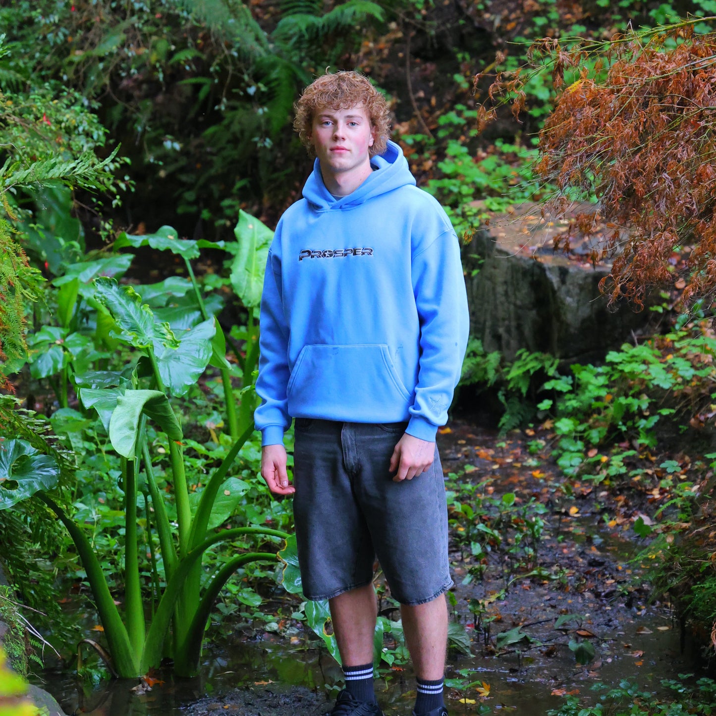 Blue Hoodie